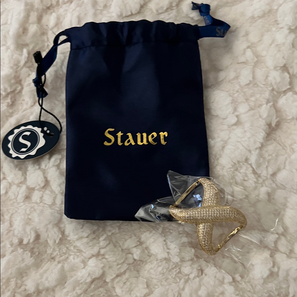 Stauer Gold-Tone Bracelet With Pouch